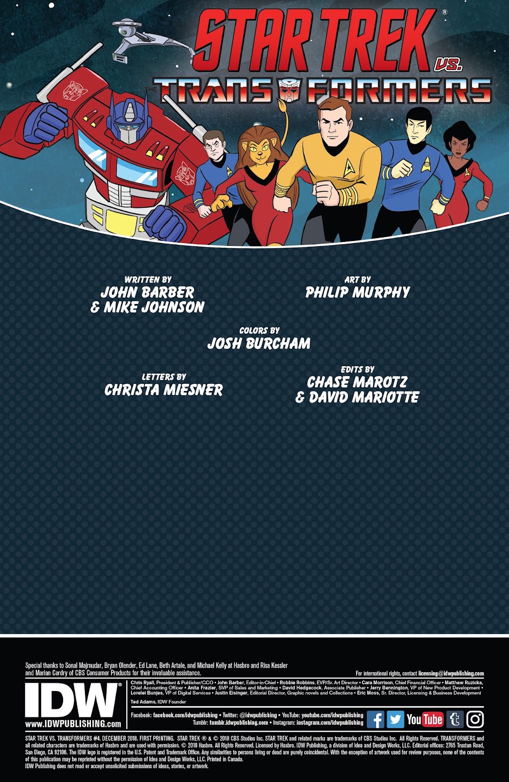 Star Trek vs. Transformers Issue #4 - Page 2