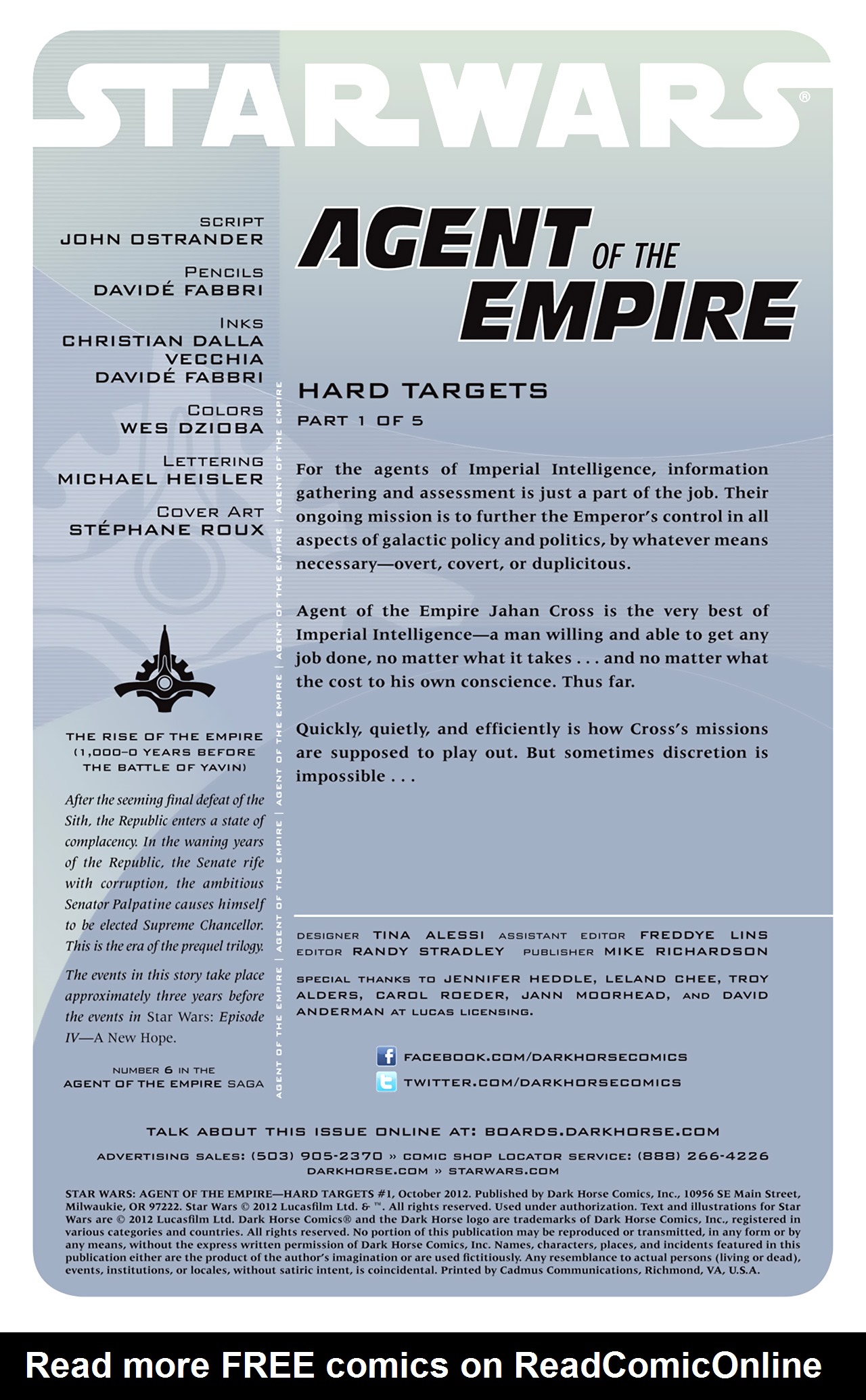 Star Wars: Agent of the Empire - Hard Targets Issue #1 - Page 2
