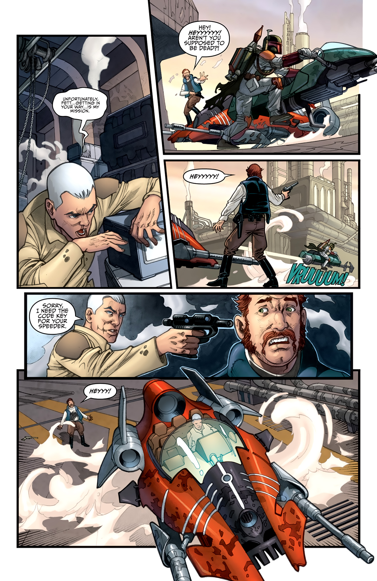 Star Wars: Agent of the Empire - Hard Targets Issue #1 - Page 5