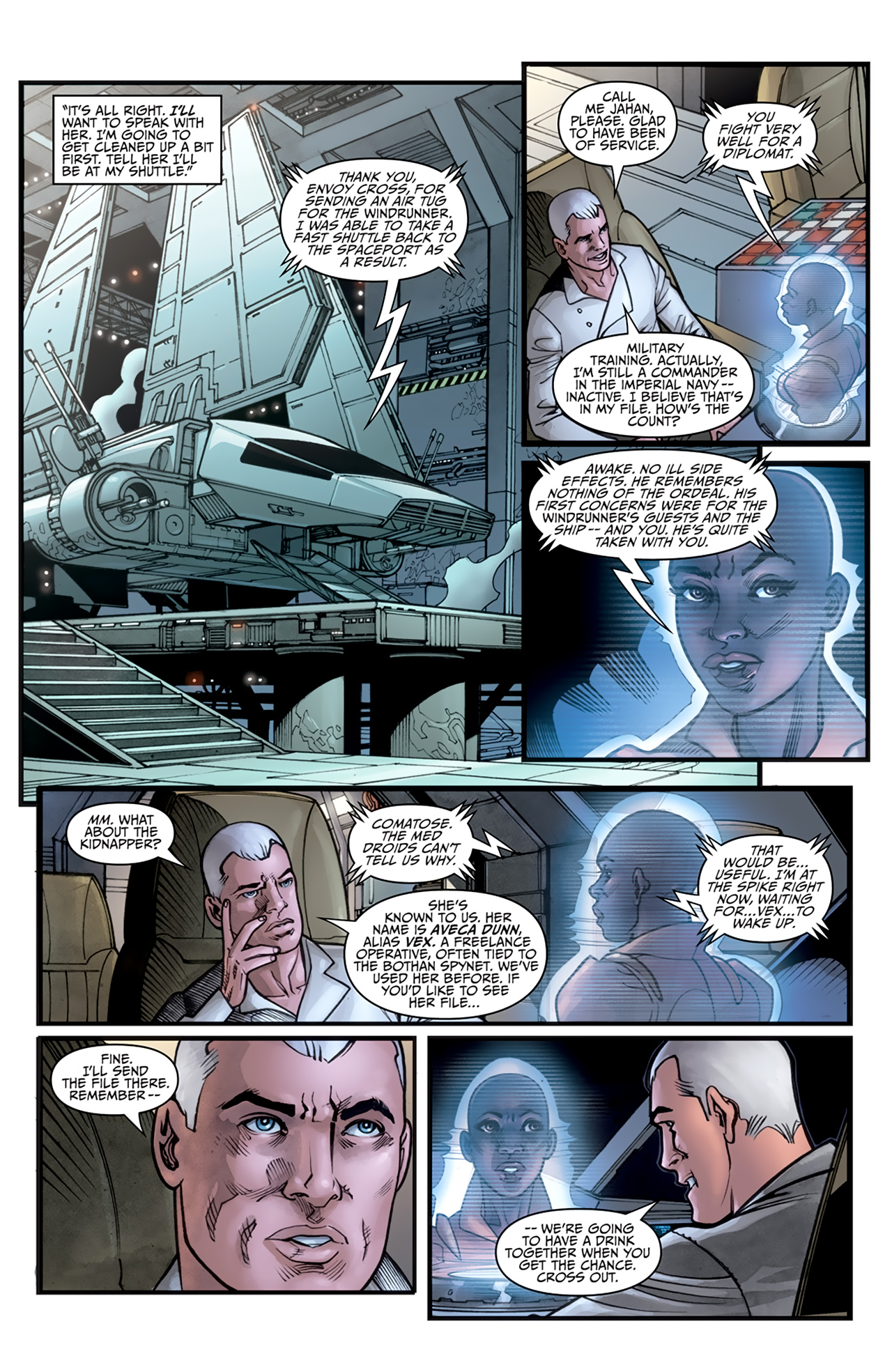 Star Wars: Agent of the Empire - Hard Targets Issue #3 - Page 11