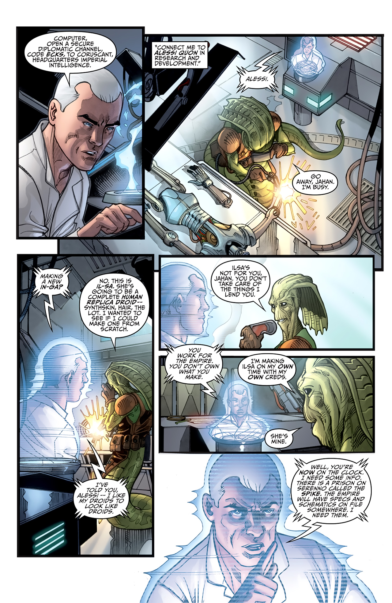 Star Wars: Agent of the Empire - Hard Targets Issue #3 - Page 12