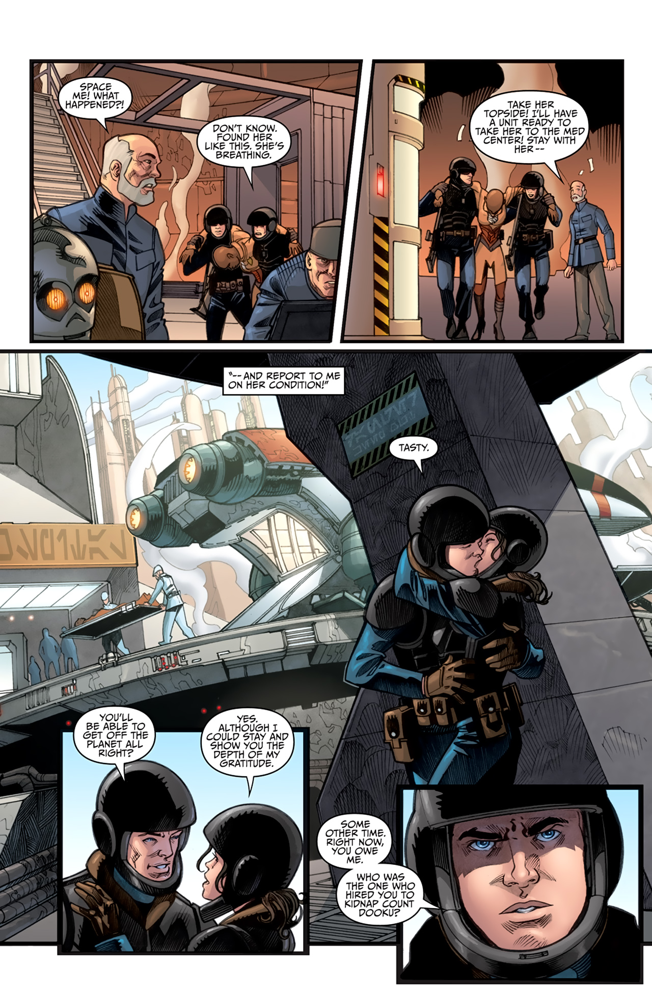 Star Wars: Agent of the Empire - Hard Targets Issue #3 - Page 22