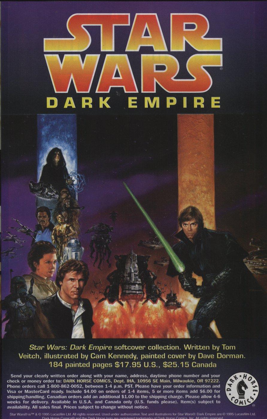 Star Wars: Dark Empire II Issue #3 - Page 33