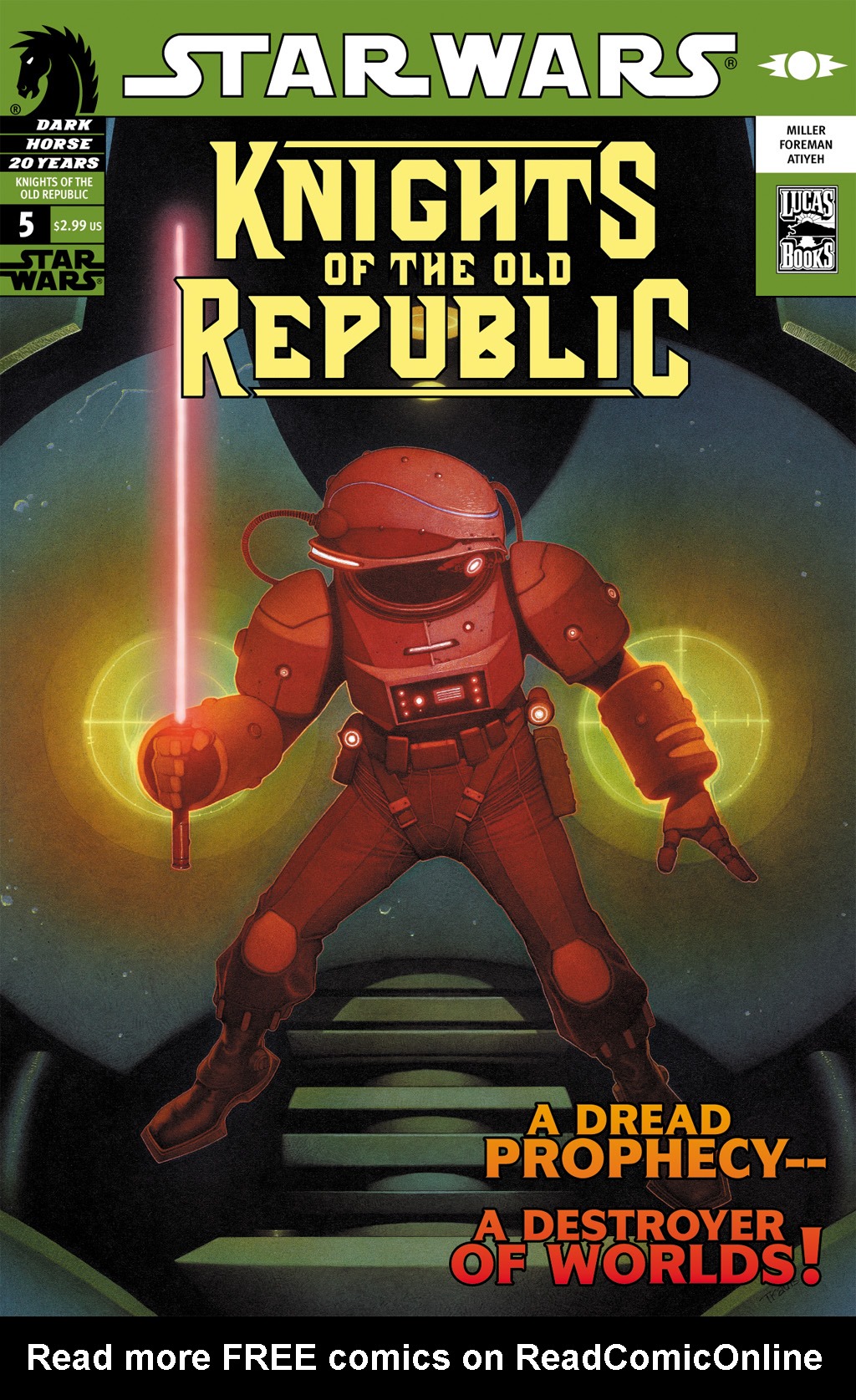 Star Wars: Knights Of The Old Republic Issue #5 - Page 1