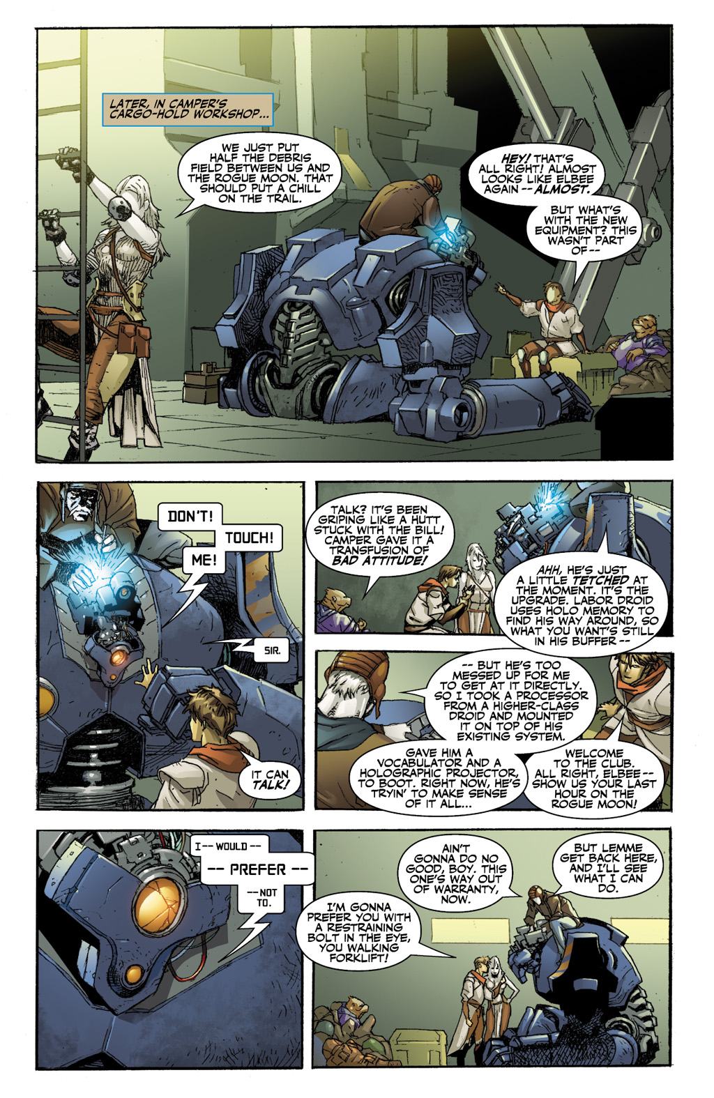 Star Wars: Knights Of The Old Republic Issue #5 - Page 6