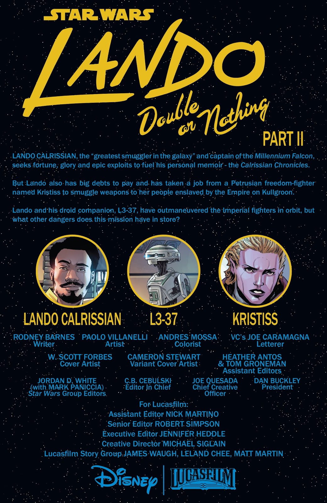 Star Wars: Lando: Double Or Nothing Issue #2 - Page 2