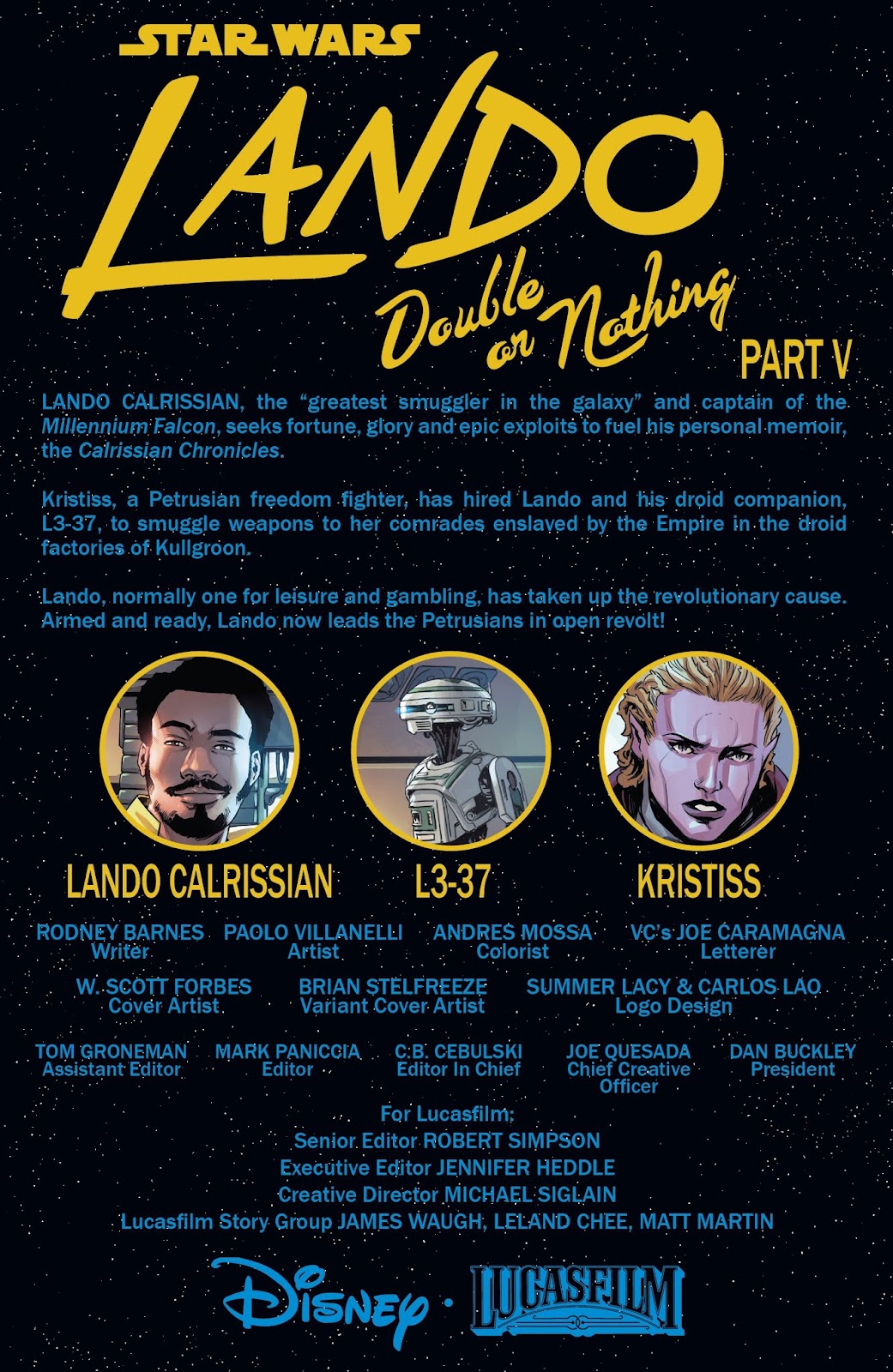 Star Wars: Lando: Double Or Nothing Issue #5 - Page 2