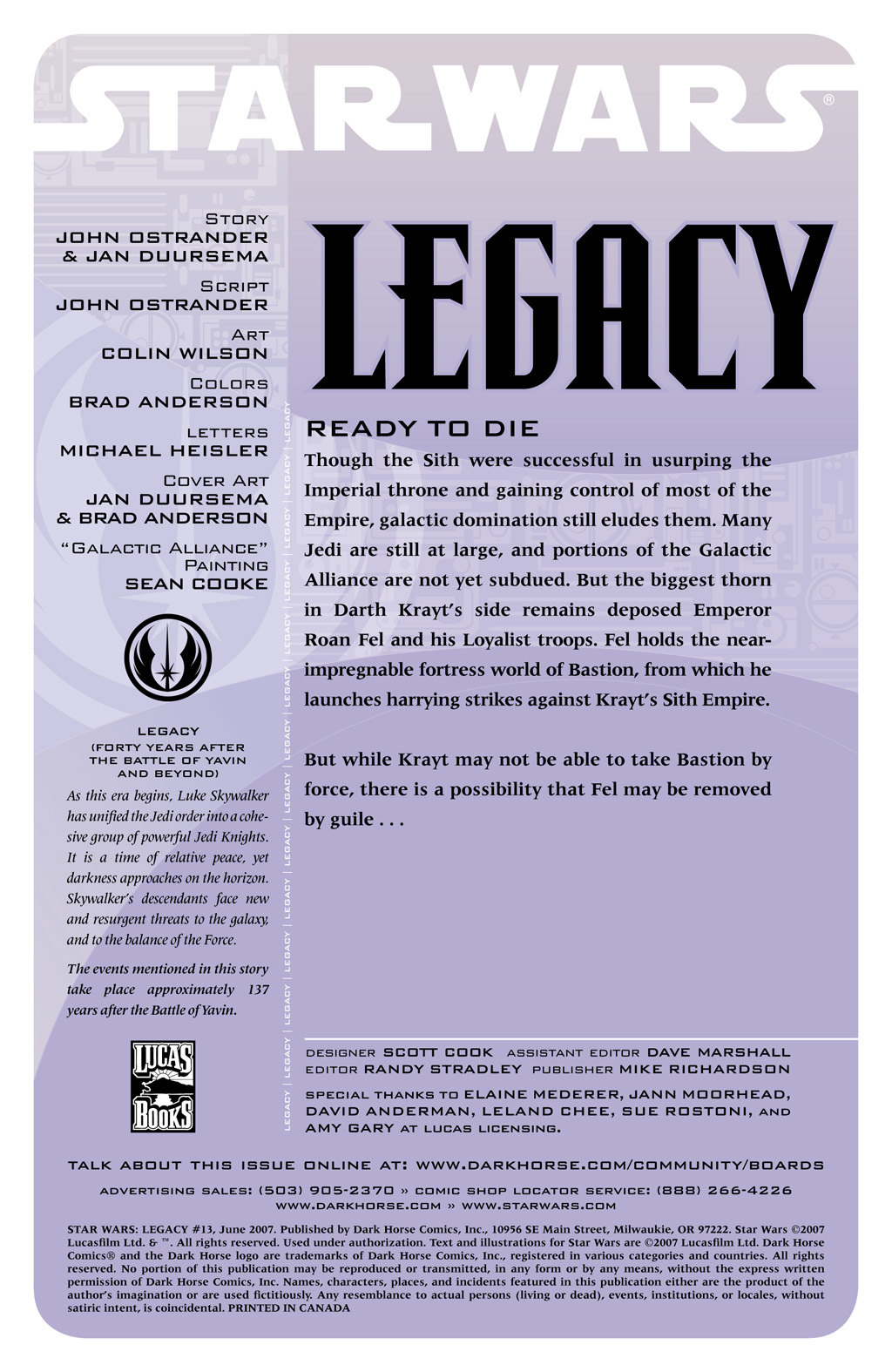 Star Wars: Legacy (2006) Issue #13 - Page 2