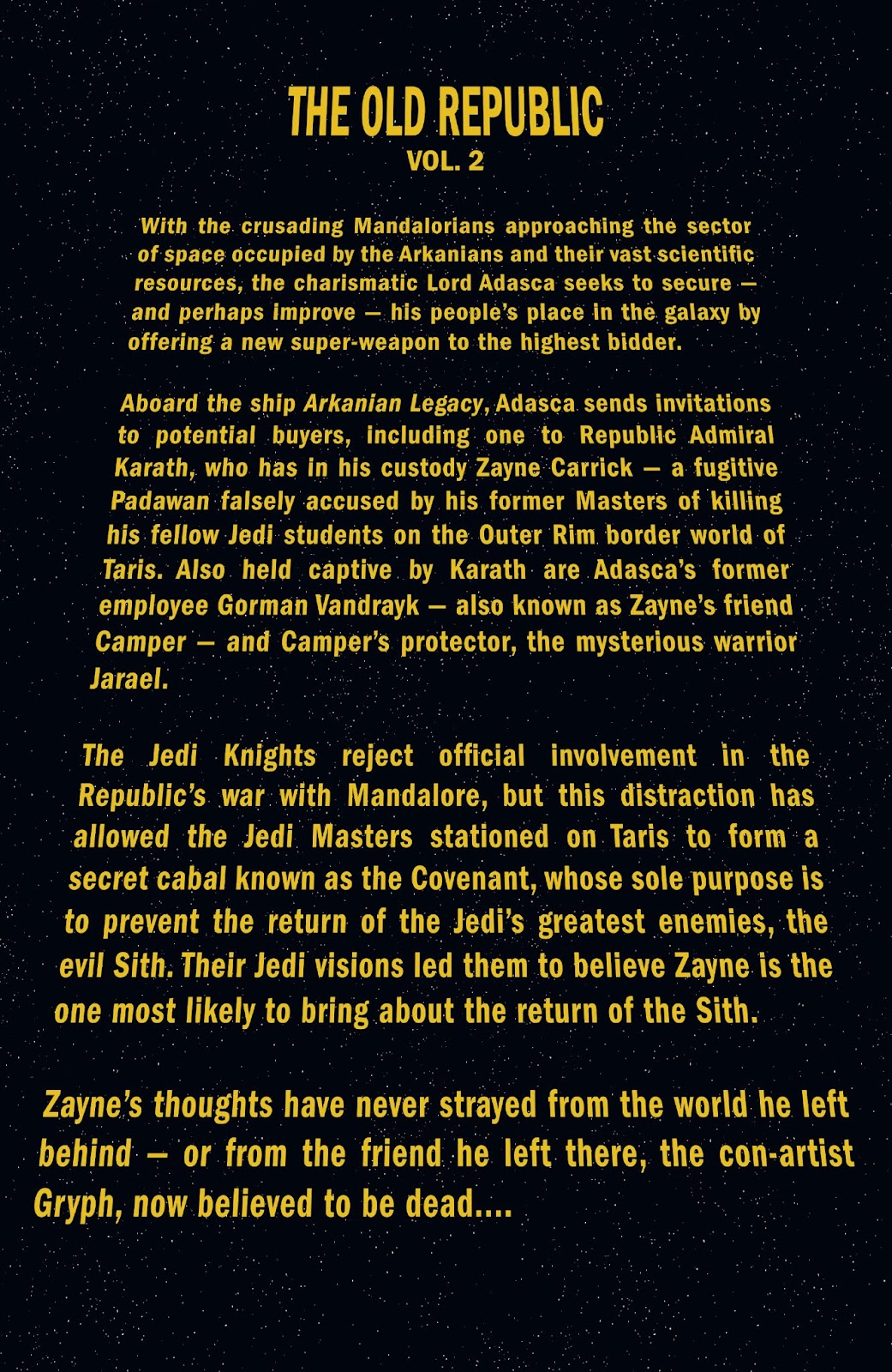 Star Wars Legends: The Old Republic - Epic Collection TPB_2_(Part_1) - Page 5