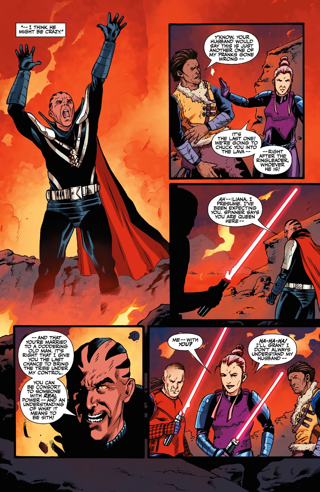 Star Wars: Lost Tribe of the Sith - Spiral Issue #3 - Page 22