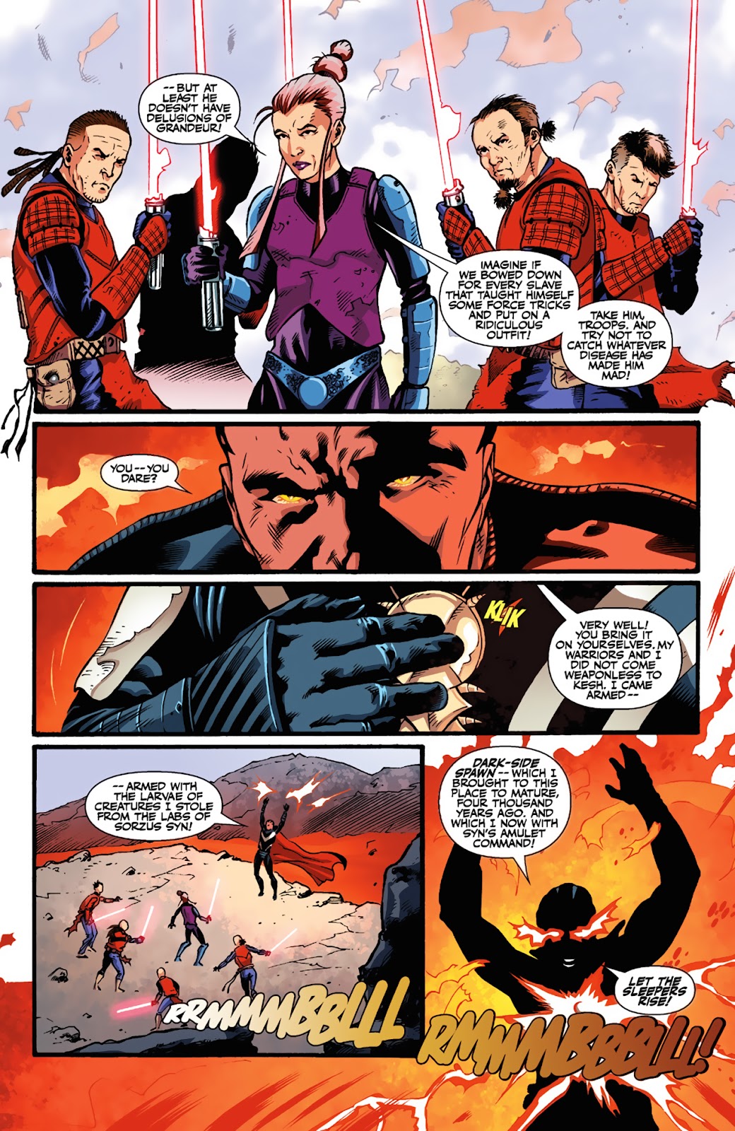 Star Wars: Lost Tribe of the Sith - Spiral Issue #3 - Page 23
