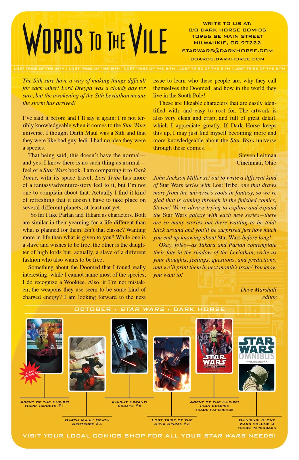 Star Wars: Lost Tribe of the Sith - Spiral Issue #3 - Page 25