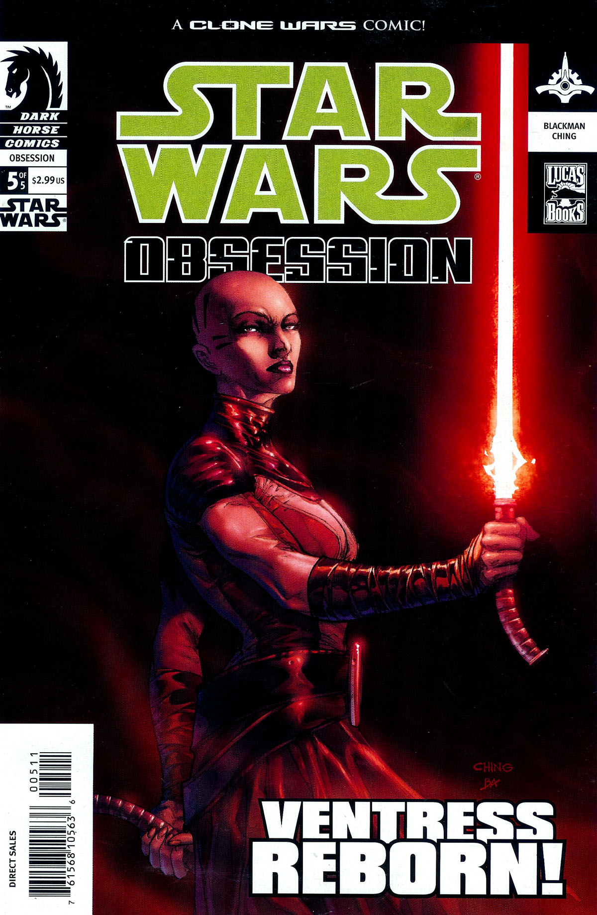 Star Wars: Obsession Issue #5 - Page 1
