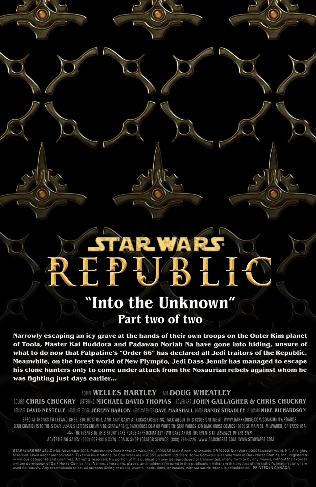 Star Wars: Republic Issue #80 - Page 2