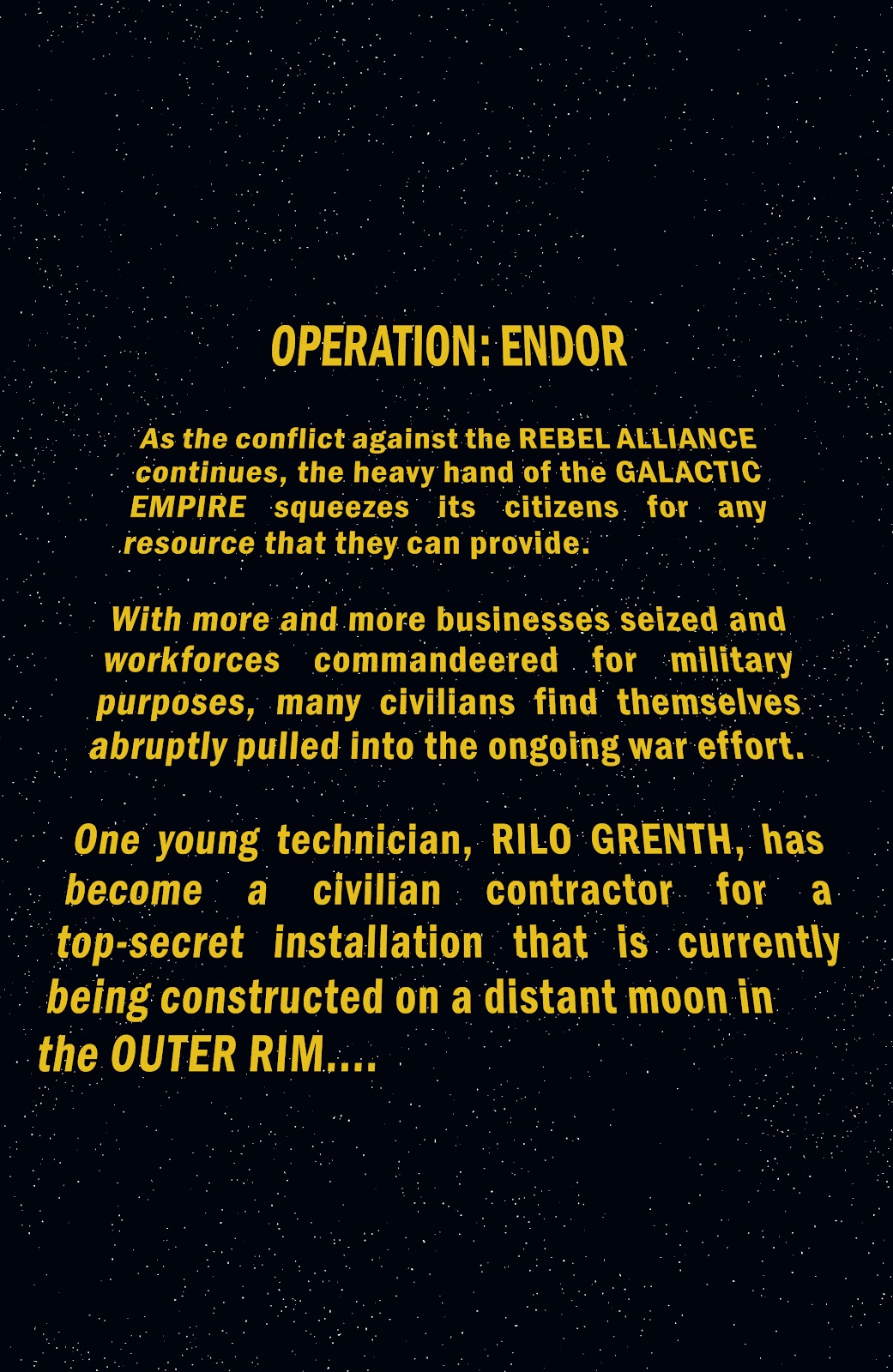 Star Wars: Return of the Jedi - The Empire Issue #1 - Page 2
