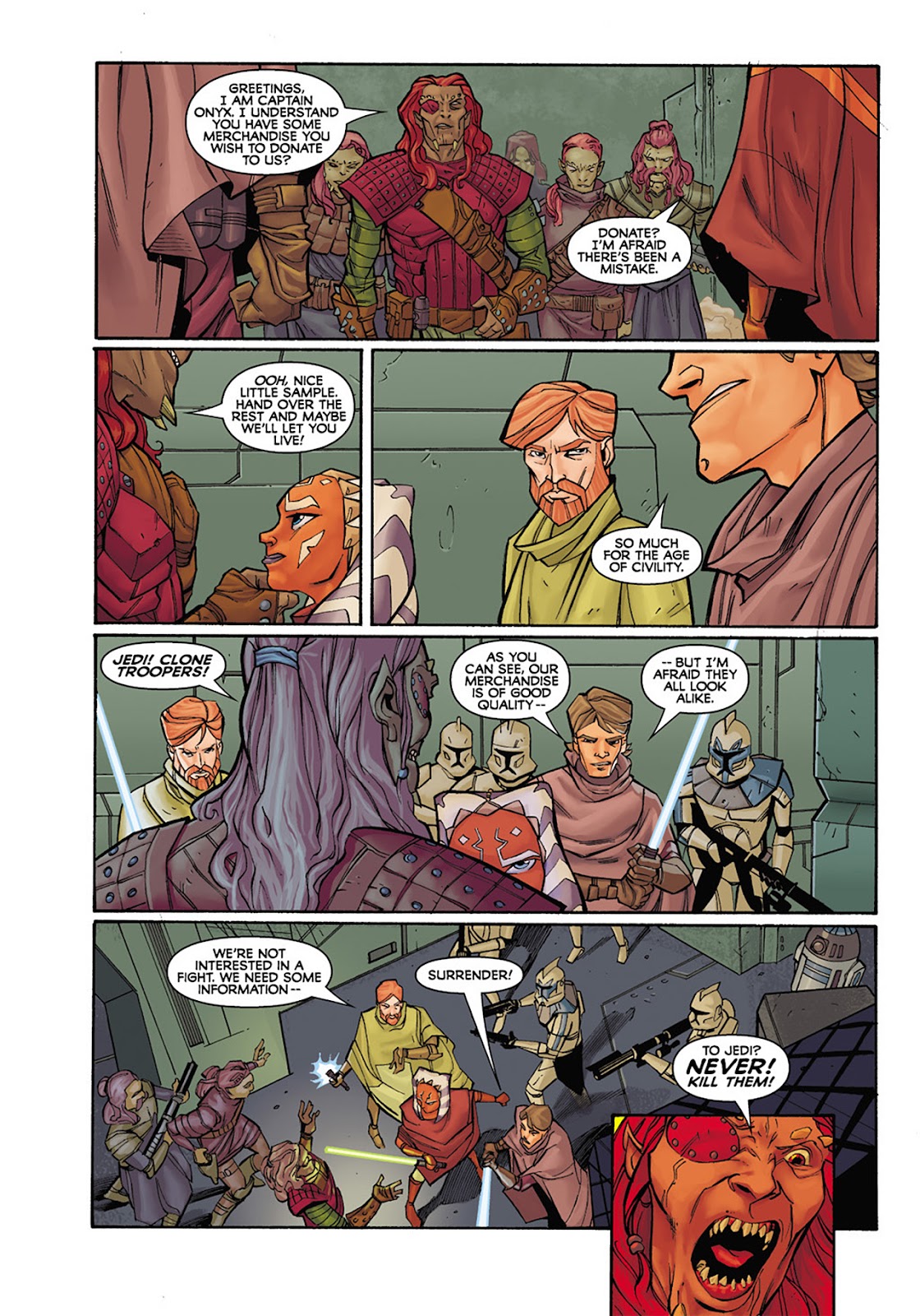 Star Wars: The Clone Wars Issue #2 - Page 9