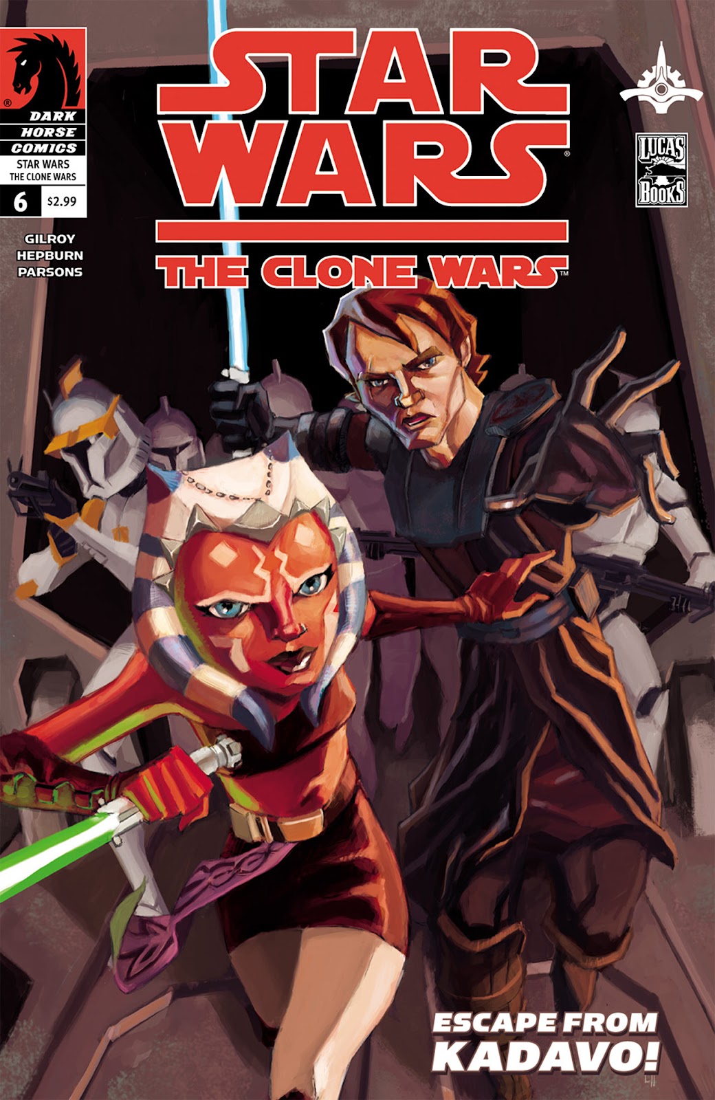 Star Wars: The Clone Wars Issue #6 - Page 1