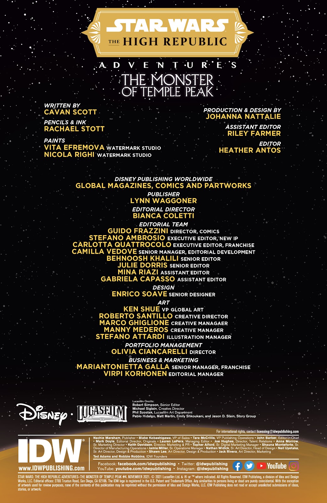 Star Wars: The High Republic Adventures - The Monster of Temple Peak Issue #4 - Page 2