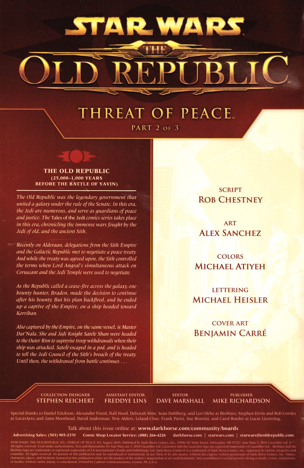 Star Wars: The Old Republic Issue #2 - Page 2