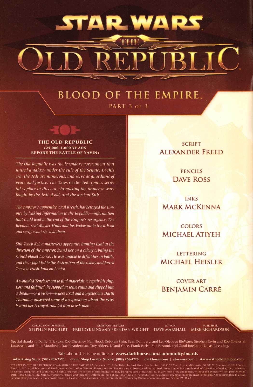 Star Wars: The Old Republic Issue #6 - Page 2
