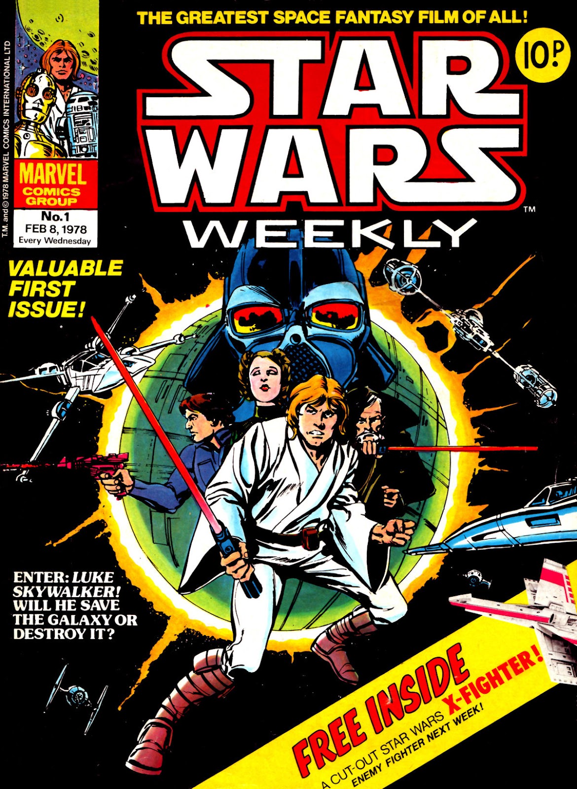 Star Wars Weekly Issue #1 - Page 1
