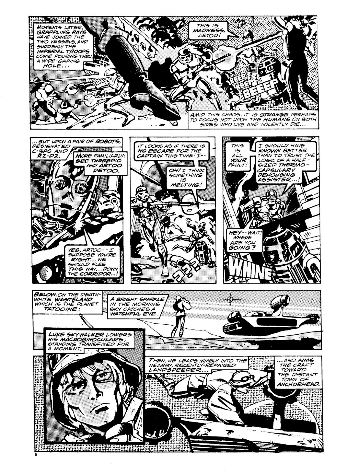 Star Wars Weekly Issue #1 - Page 6