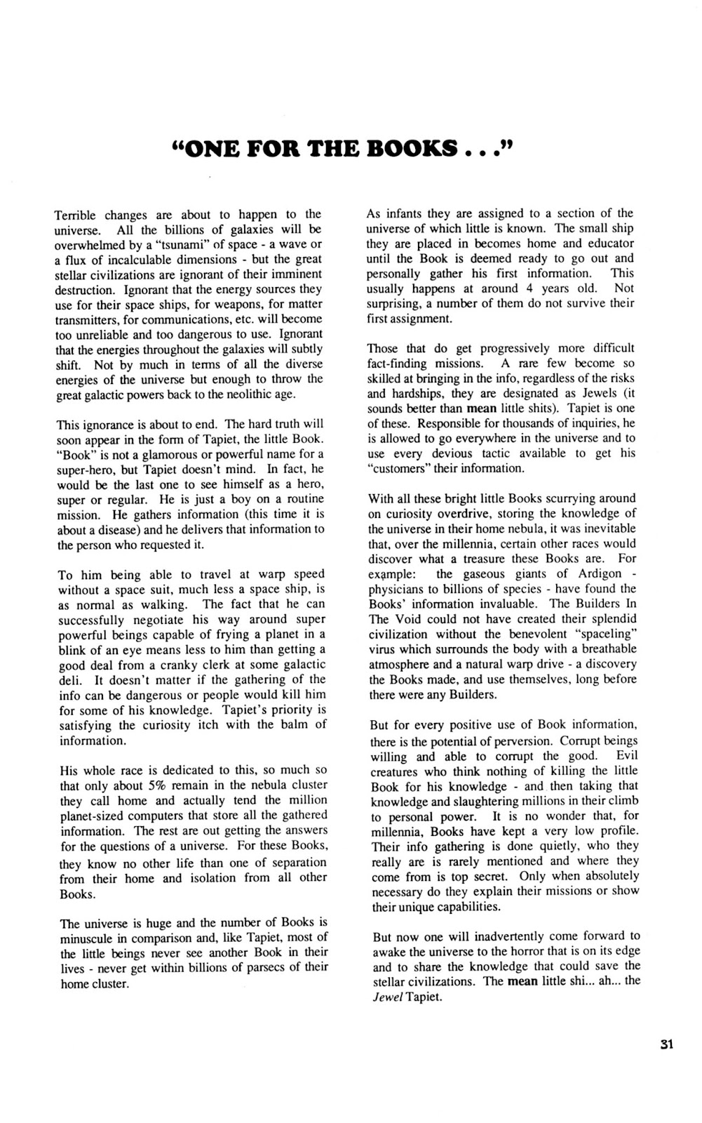 Stardusters Issue #1 - Page 33