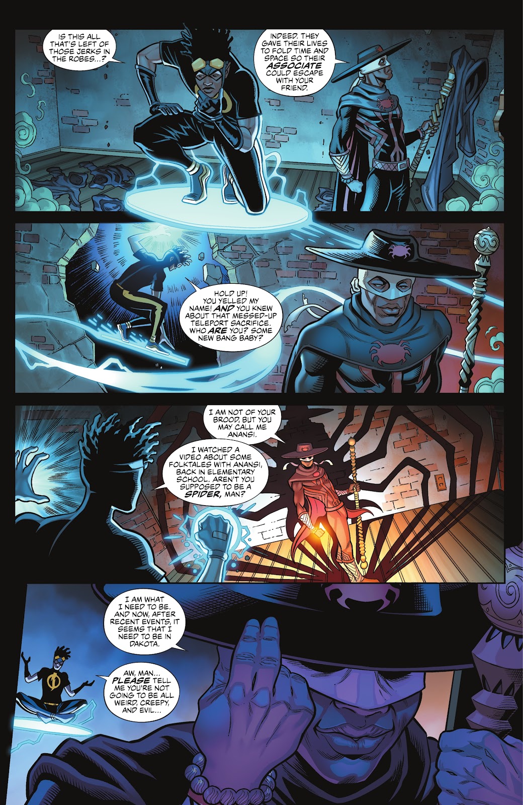 Static Team-Up: Anansi Issue #1 - Page 11