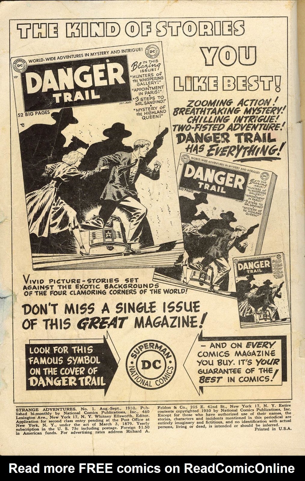 Strange Adventures (1950) Issue #1 - Page 2