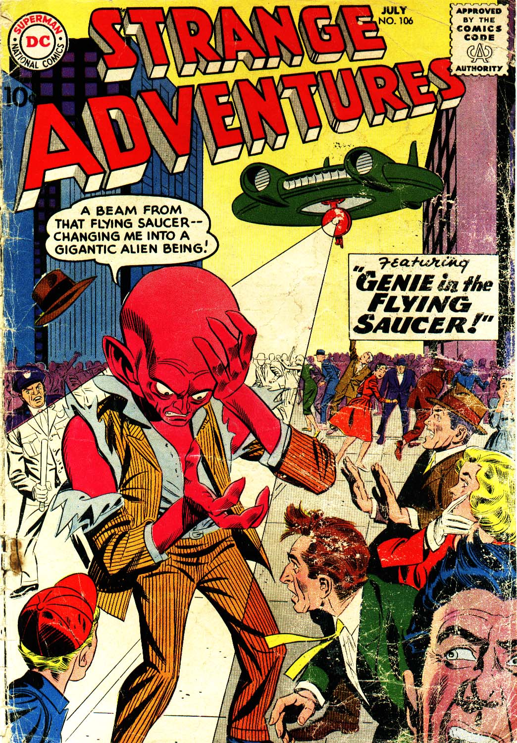 Strange Adventures (1950) Issue #106 - Page 1