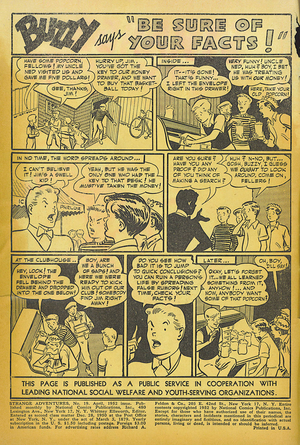 Strange Adventures (1950) Issue #19 - Page 2