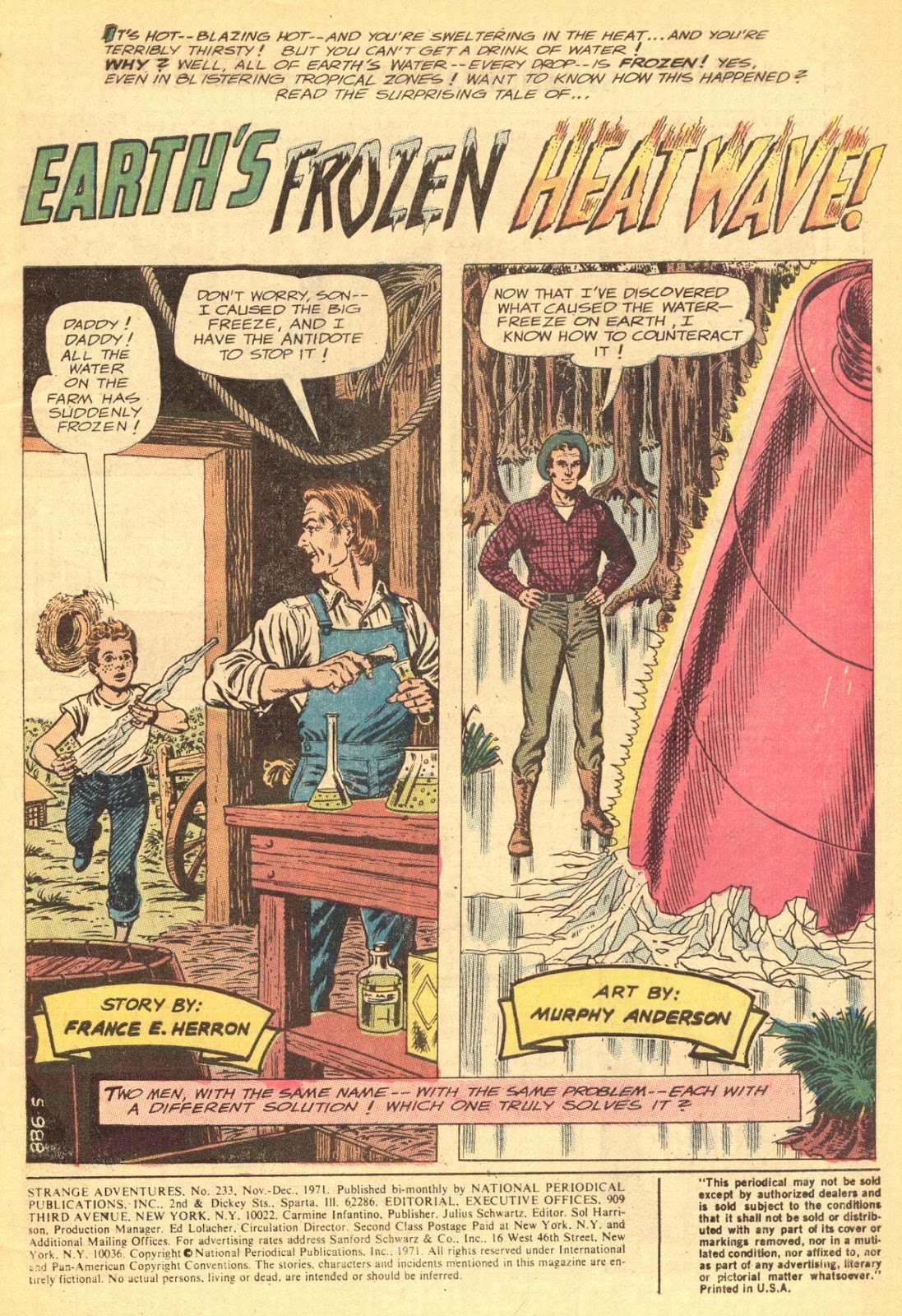Strange Adventures (1950) Issue #233 - Page 3