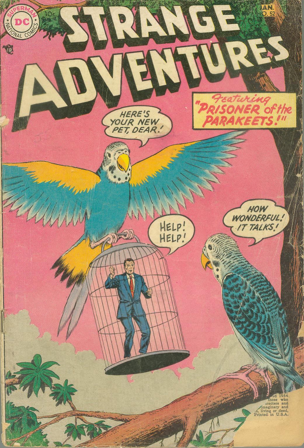 Strange Adventures (1950) Issue #52 - Page 1