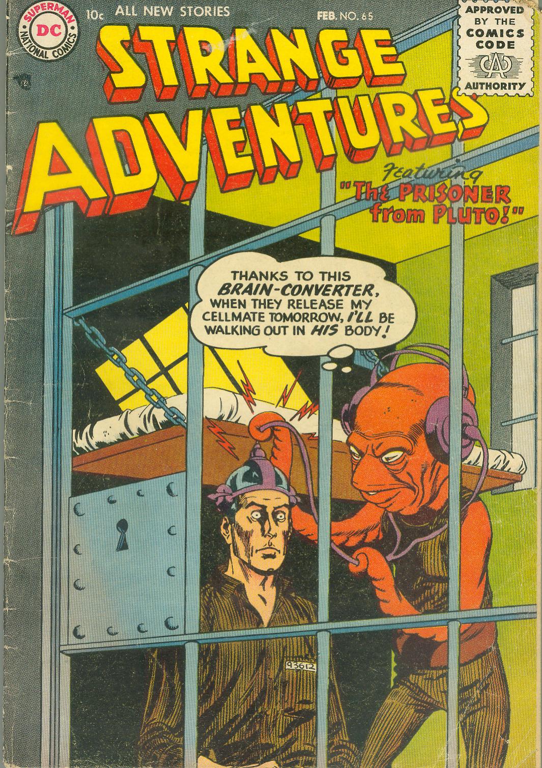 Strange Adventures (1950) Issue #65 - Page 1