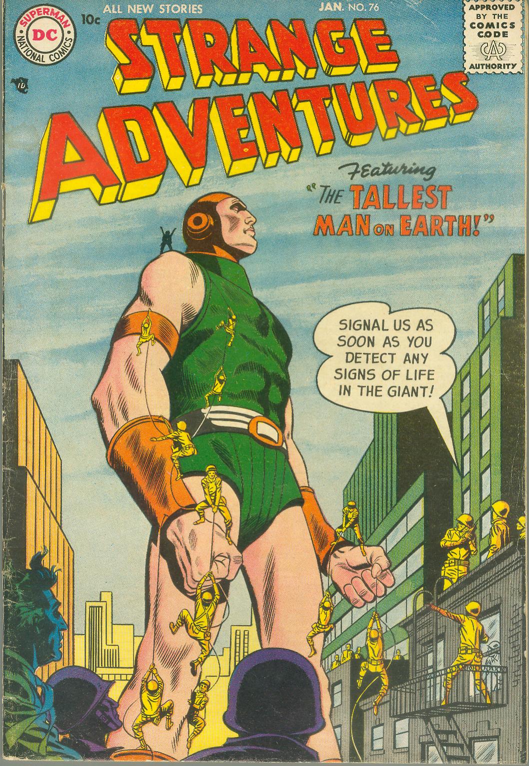 Strange Adventures (1950) Issue #76 - Page 1
