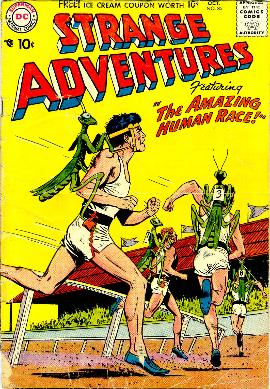 Strange Adventures (1950) Issue #85 - Page 1