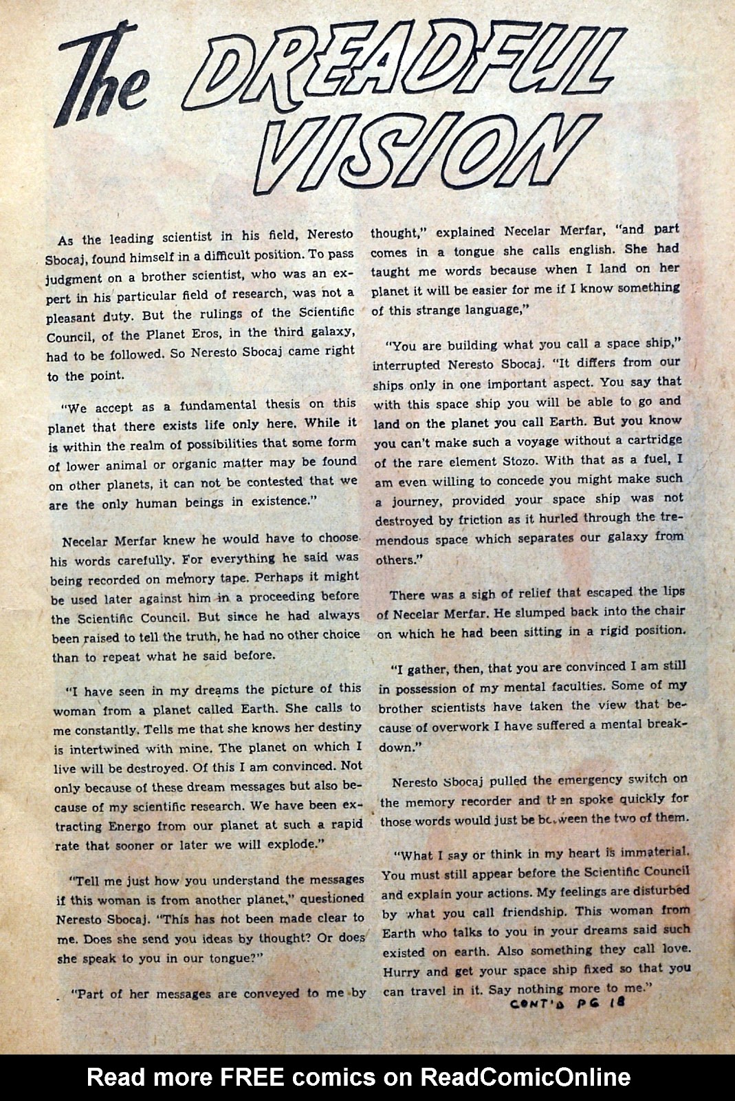 Strange Journey Issue #2 - Page 13