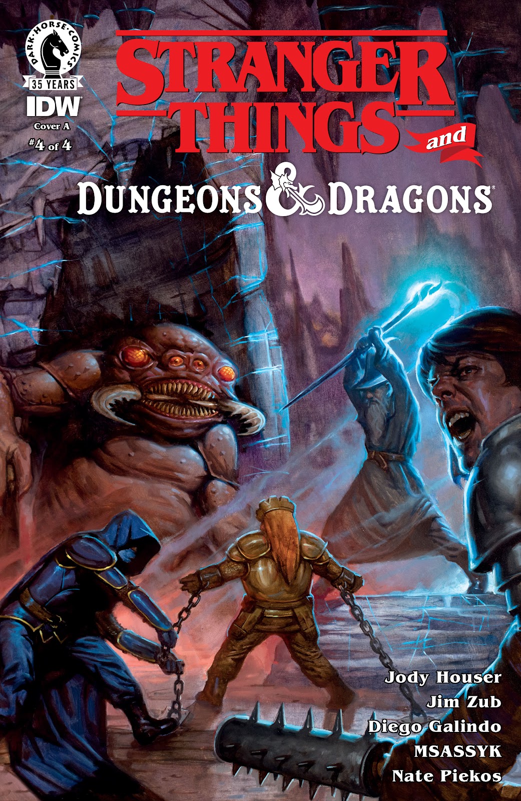 Stranger Things and Dungeons & Dragons Issue #4 - Page 1