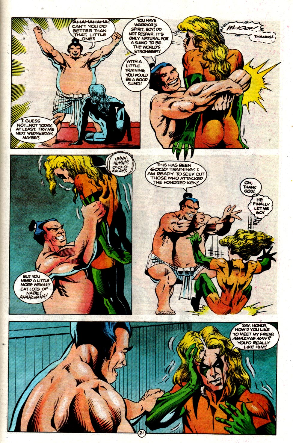 Street Fighter (1991) Issue #3 - Page 21