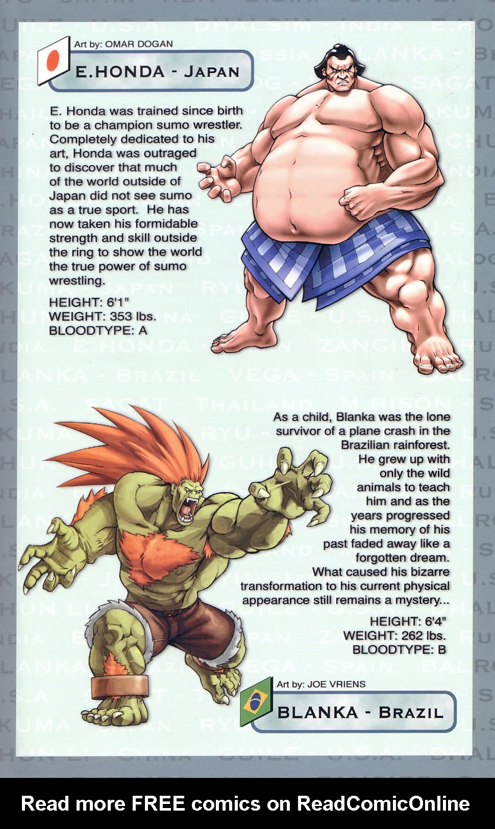 Street Fighter (2003) Issue #0 - Page 16