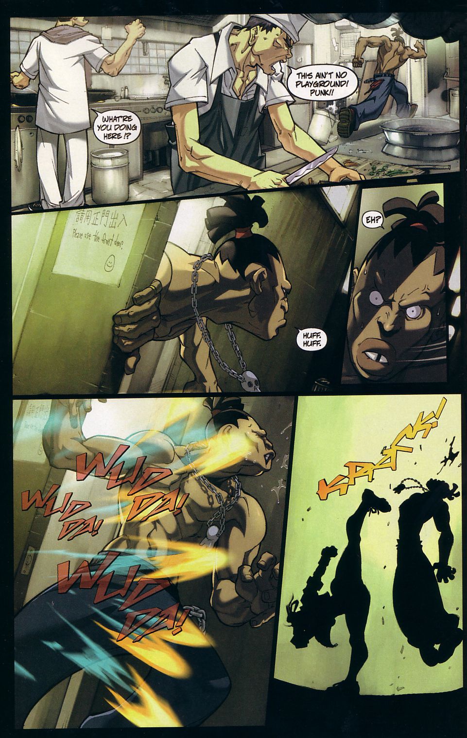 Street Fighter (2003) Issue #1 - Page 21