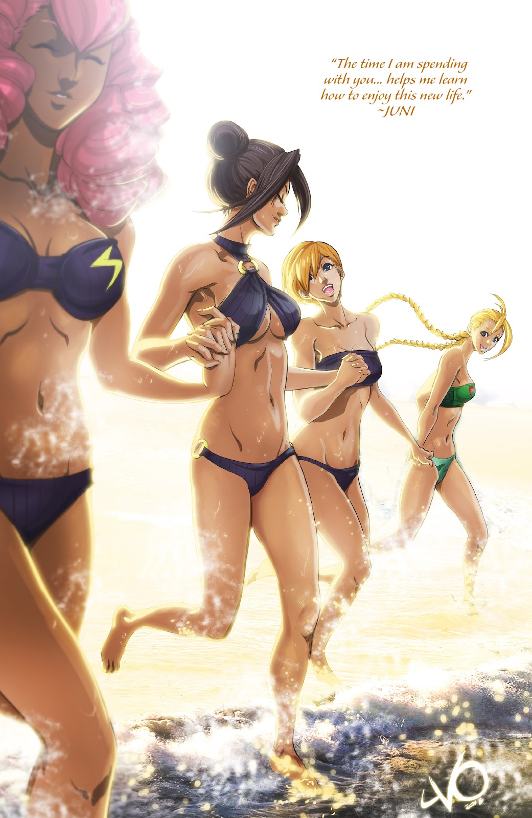 Street Fighter Swimsuit Special Full - Page 9