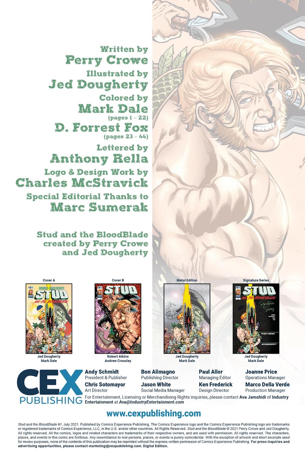 Stud and the BloodBlade Issue #1 - Page 3
