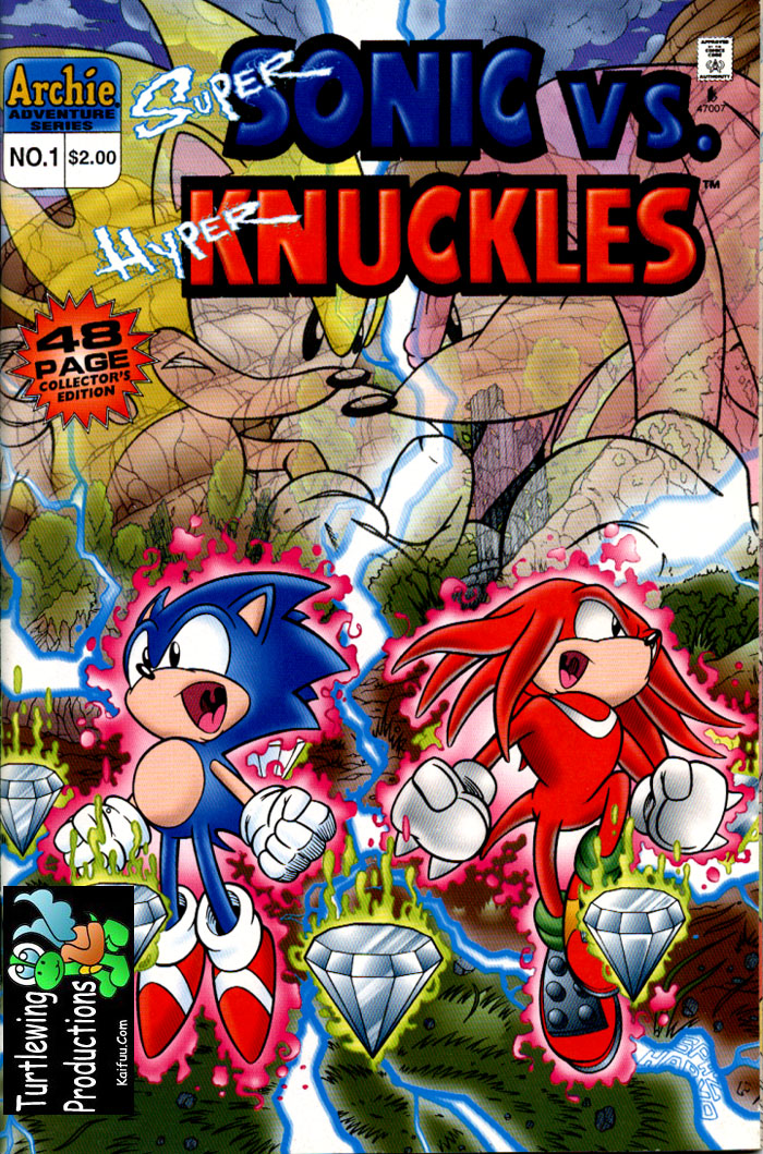 Super Sonic vs. Hyper Knuckles Full - Page 1