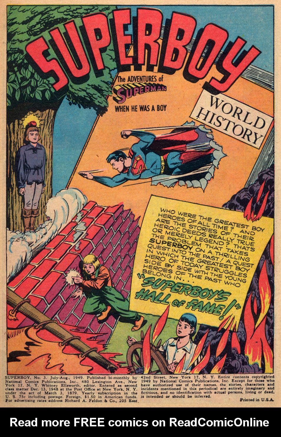 Superboy (1949) Issue #3 - Page 2