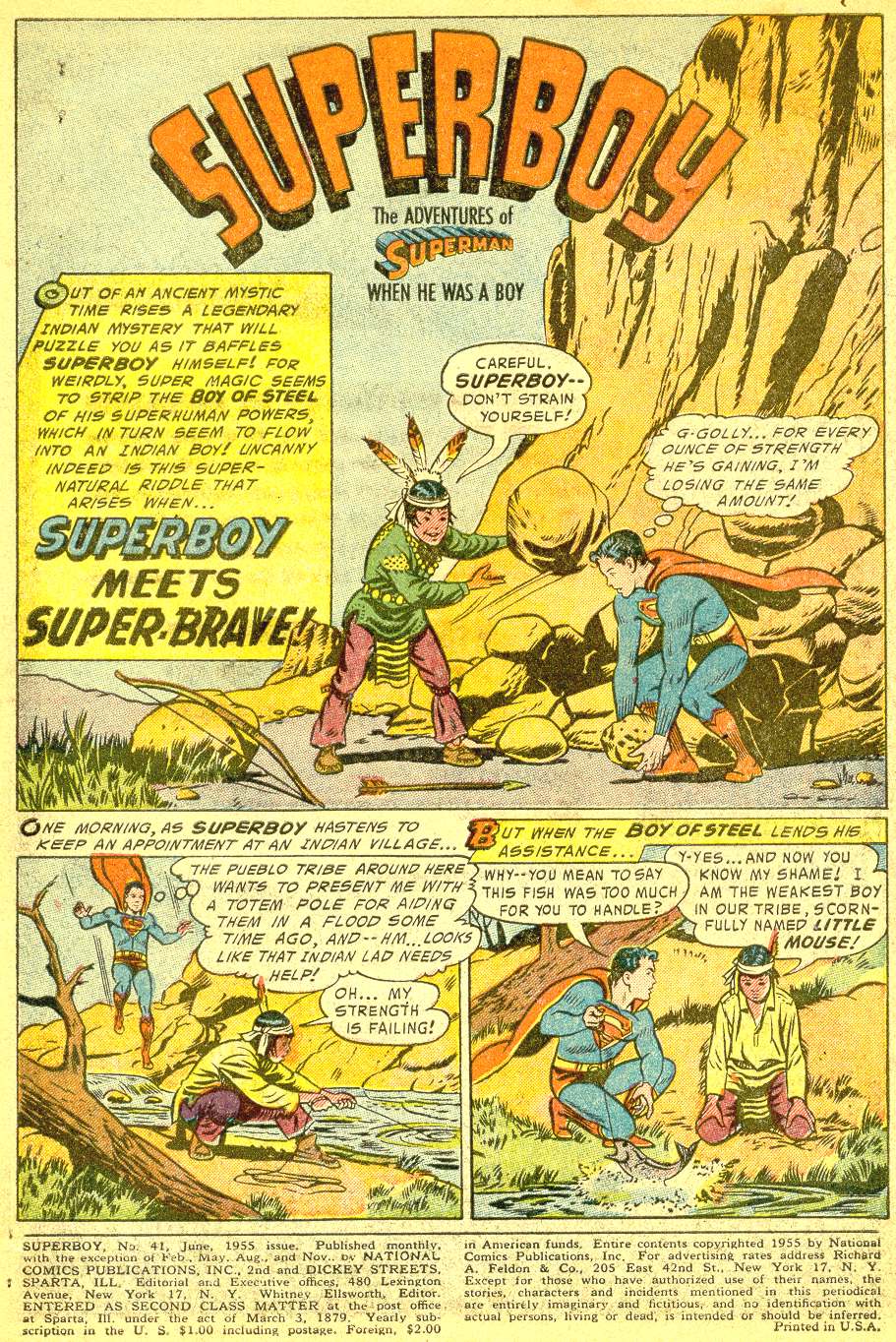 Superboy (1949) Issue #41 - Page 2