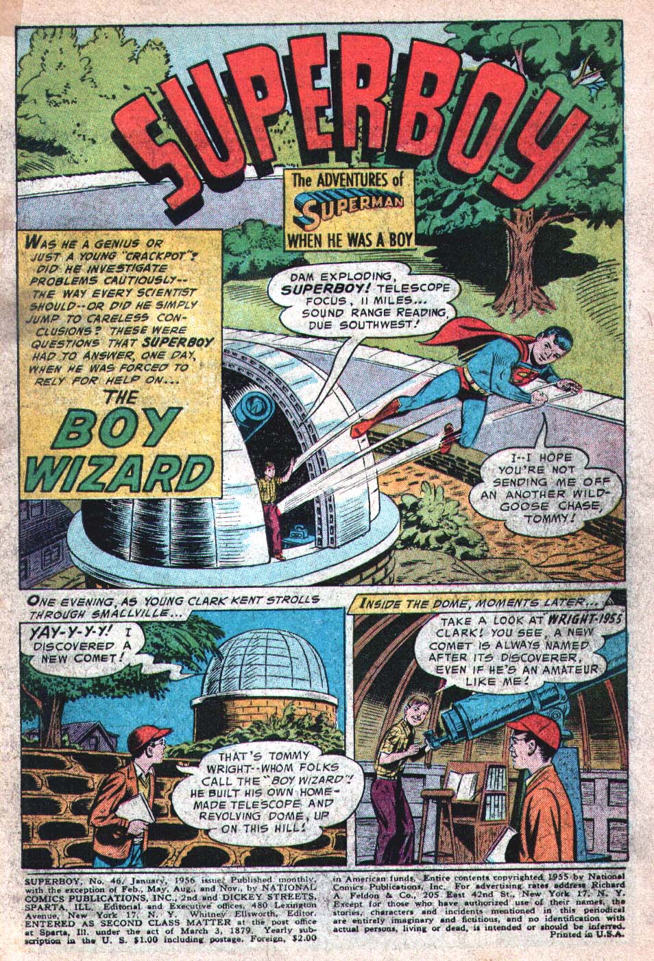 Superboy (1949) Issue #46 - Page 2