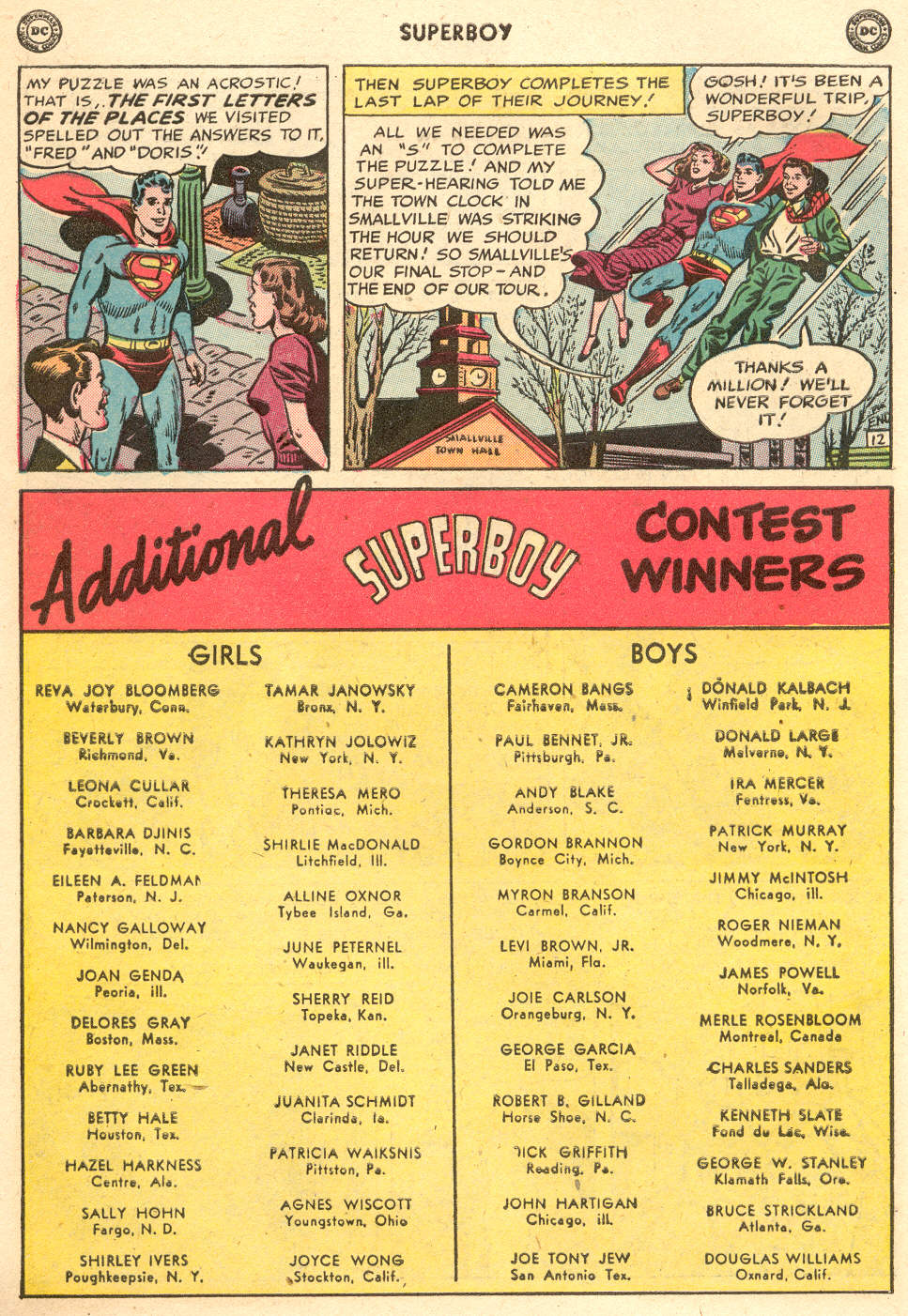 Superboy (1949) Issue #7 - Page 13
