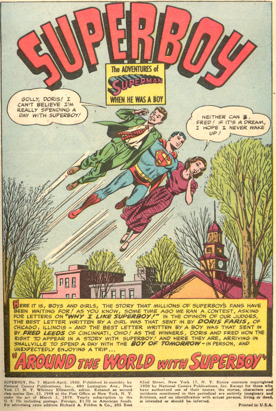 Superboy (1949) Issue #7 - Page 2
