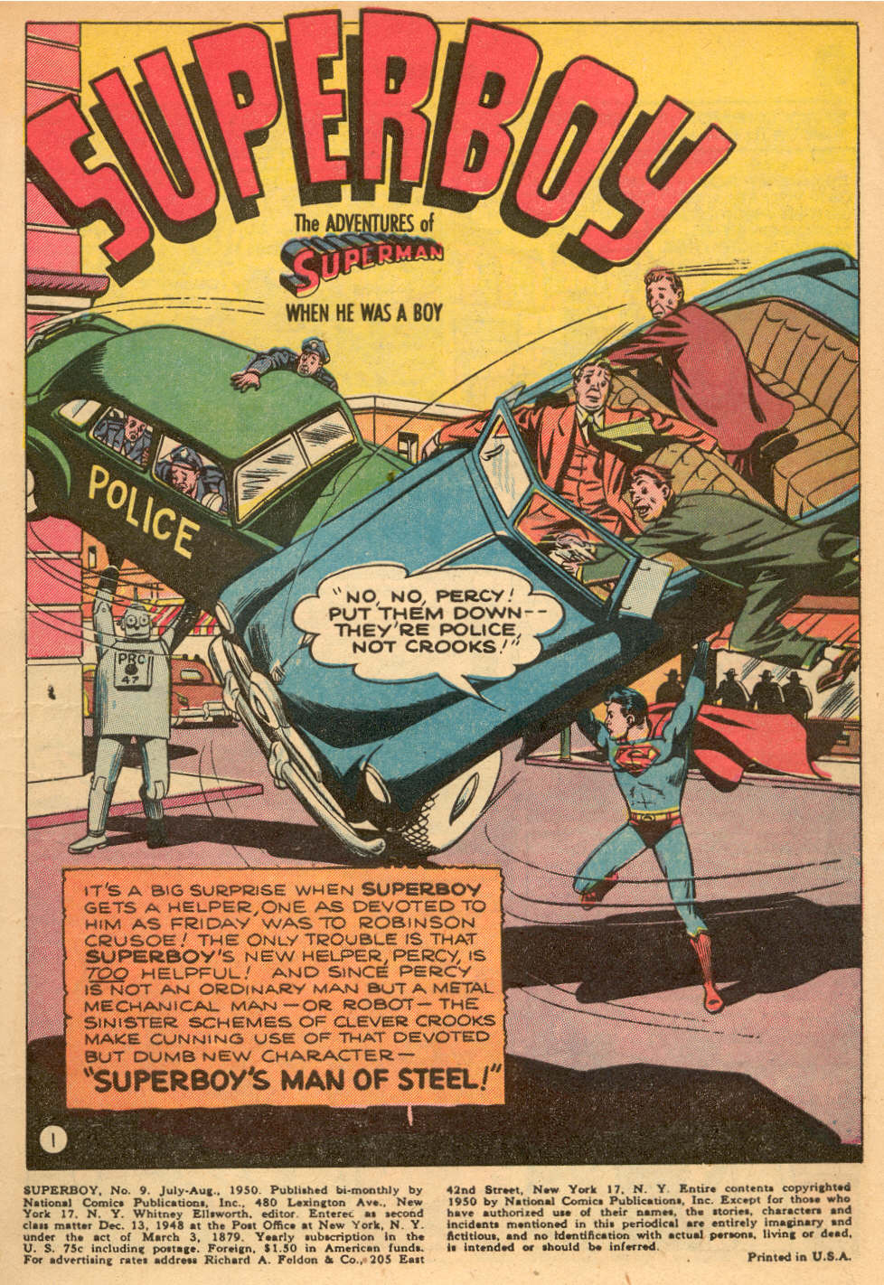 Superboy (1949) Issue #9 - Page 2